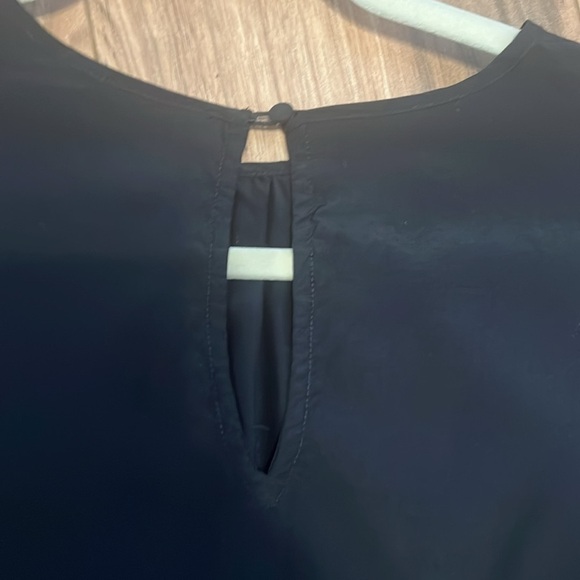 Marie Oliver Ferne Top | Black Ruffle Puff Sleeve Blouse | Silk Blend | Size S - Picture 9 of 9